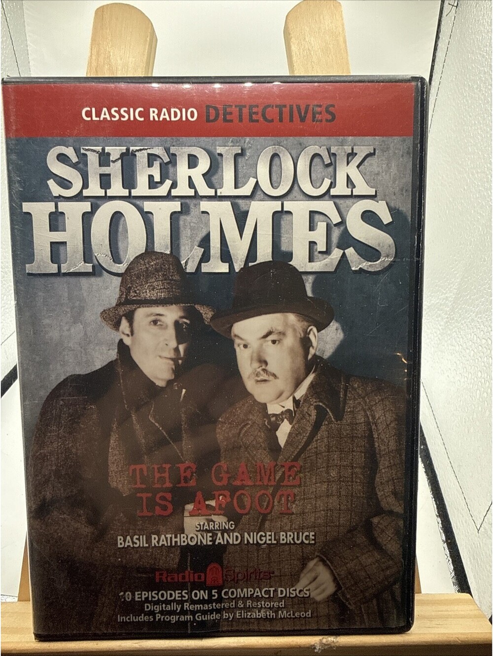 Sherlock Holmes - The Game Is Afoot (Audio Book, 2015) 5 cds, Radio Spirits